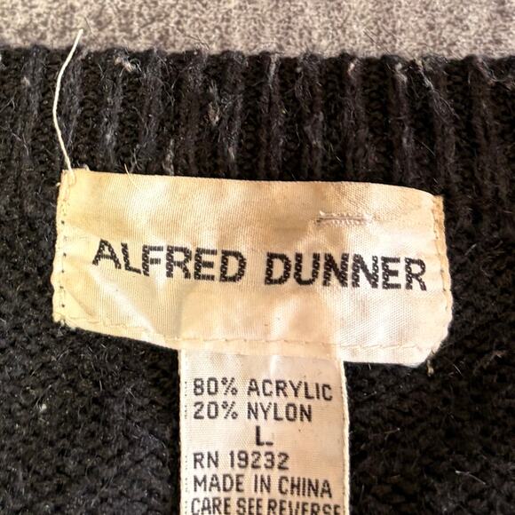 Vintage Alfred Dunner Embroidered Sequin Cardigan Sweater - Picture 2 of 6